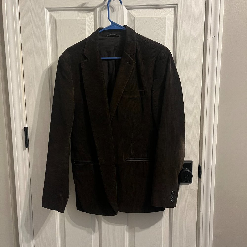 Gap Corduroy Blazer, Brown, X-Small